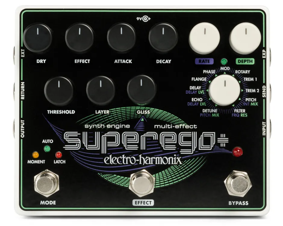 Педаль Electro-Harmonix Superego+