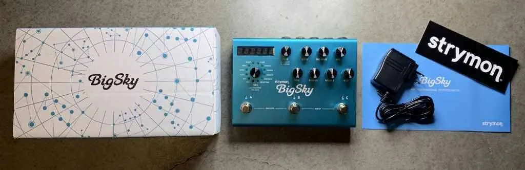 Педаль Strymon BigSky Reverberator