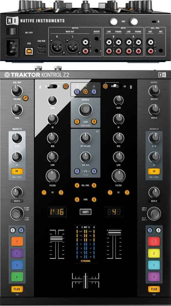 DJ микшер Native Instruments TRAKTOR KONTROL Z2