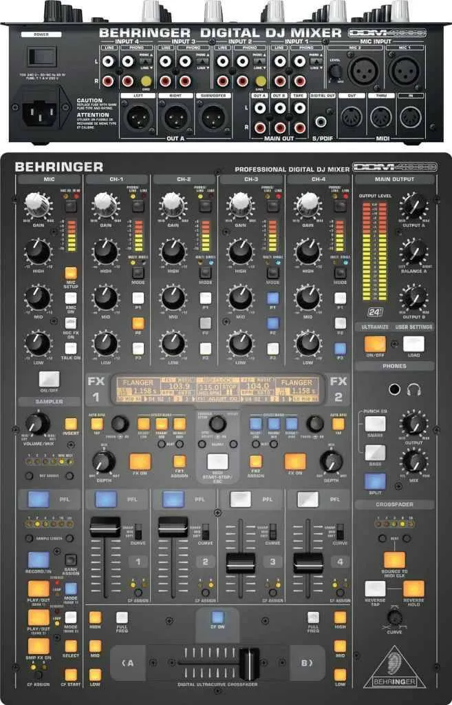 DJ микшер Behringer DDM4000