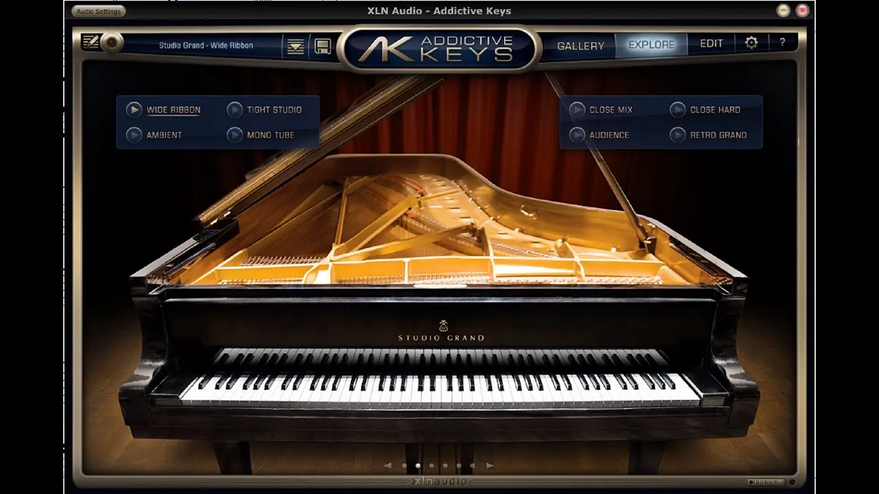 Плагин XLN Audio Addictive Keys Studio Grand