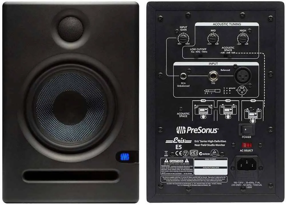 Студийные мониторы PreSonus Eris E5