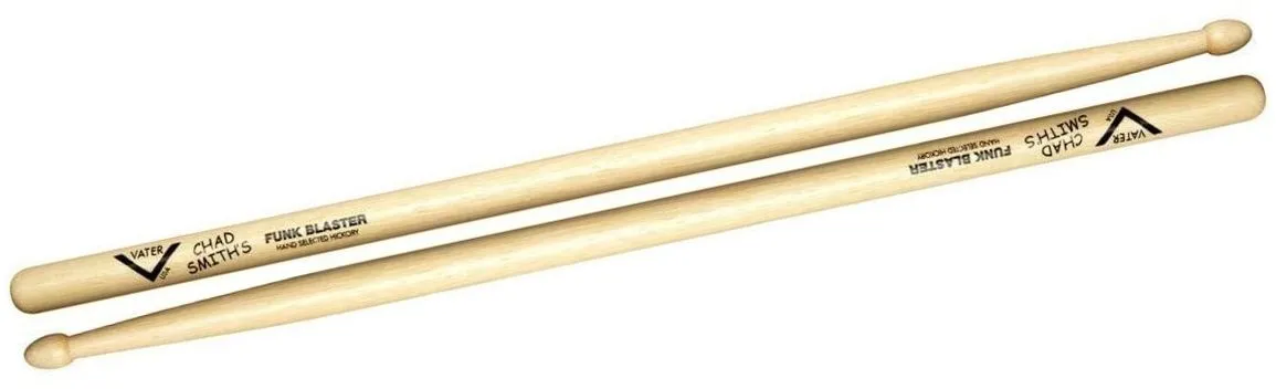 Барабанные палочки Vater Chad Smith's Funk Blaster Hickory Wood Tip