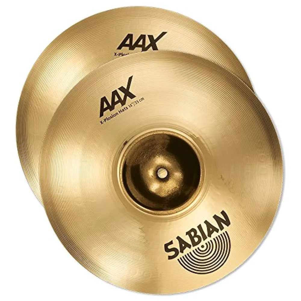 Хай-хэты Sabian AAX X-Plosion Hi-Hat Cymbals Brilliant 14 in