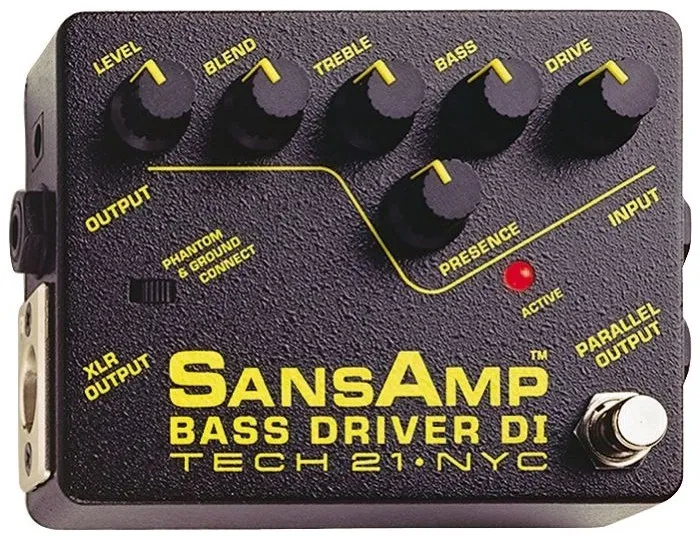 Педаль Tech 21 SansAmp Bass Driver DI