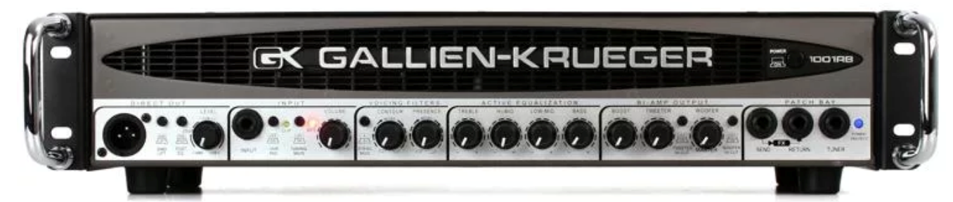 Усилитель Gallien-Krueger 1001RB-II 700/50W Biamp Bass Head