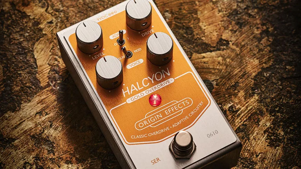 Педаль Origin Effects Halcyon Gold Overdrive