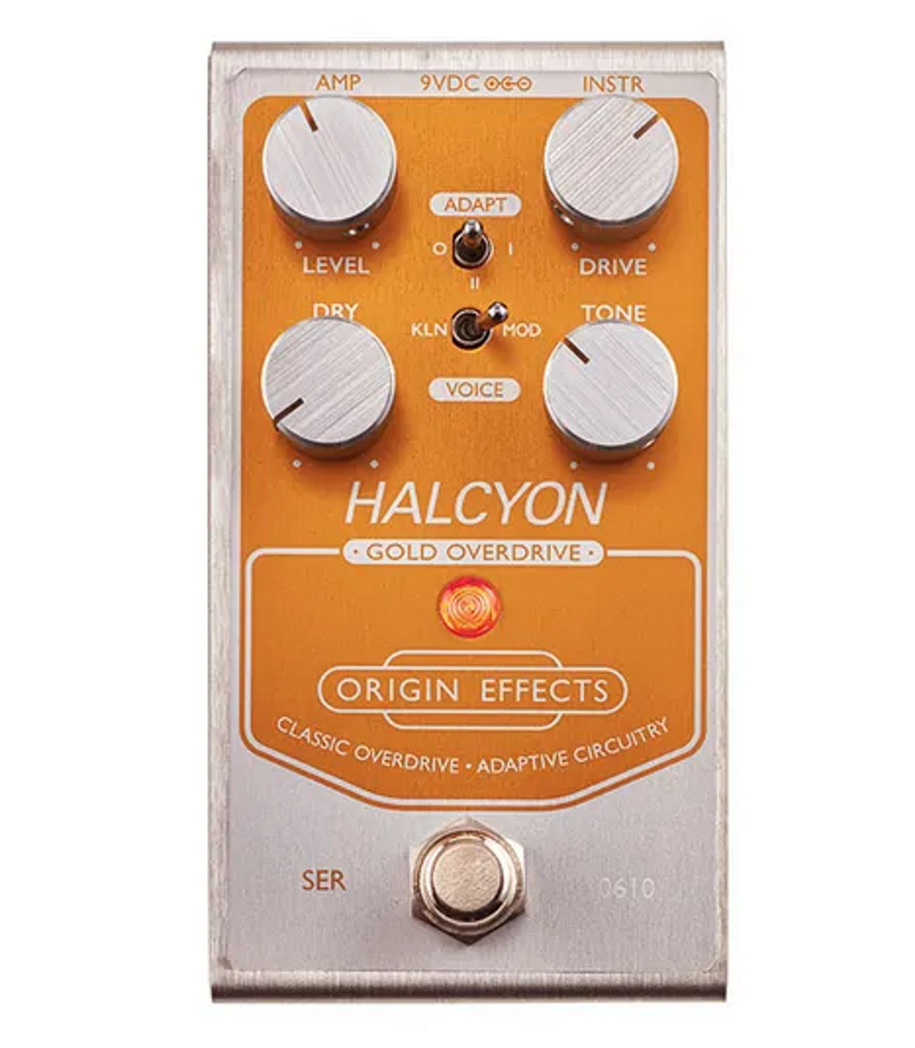 Педаль Origin Effects Halcyon Gold Overdrive