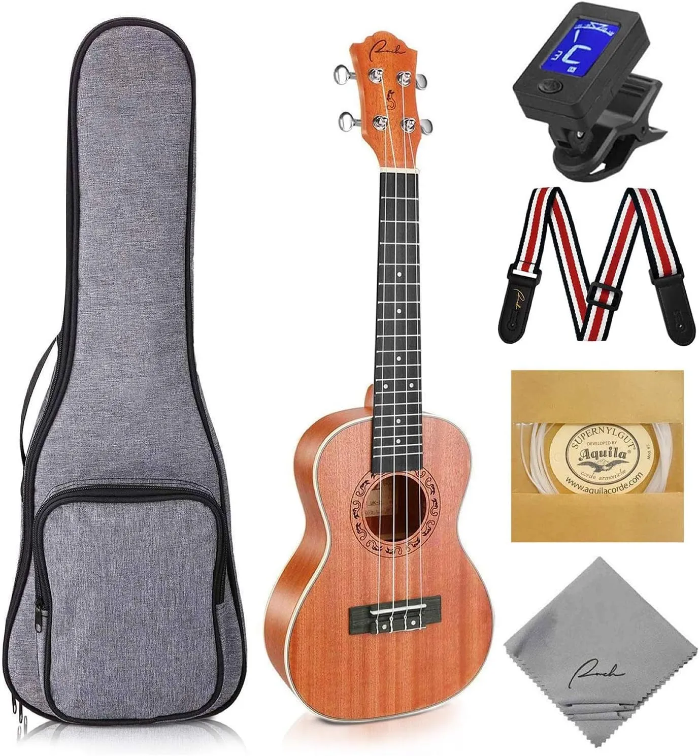 Укулеле Ranch UK-23 Concert Ukulele Bundle