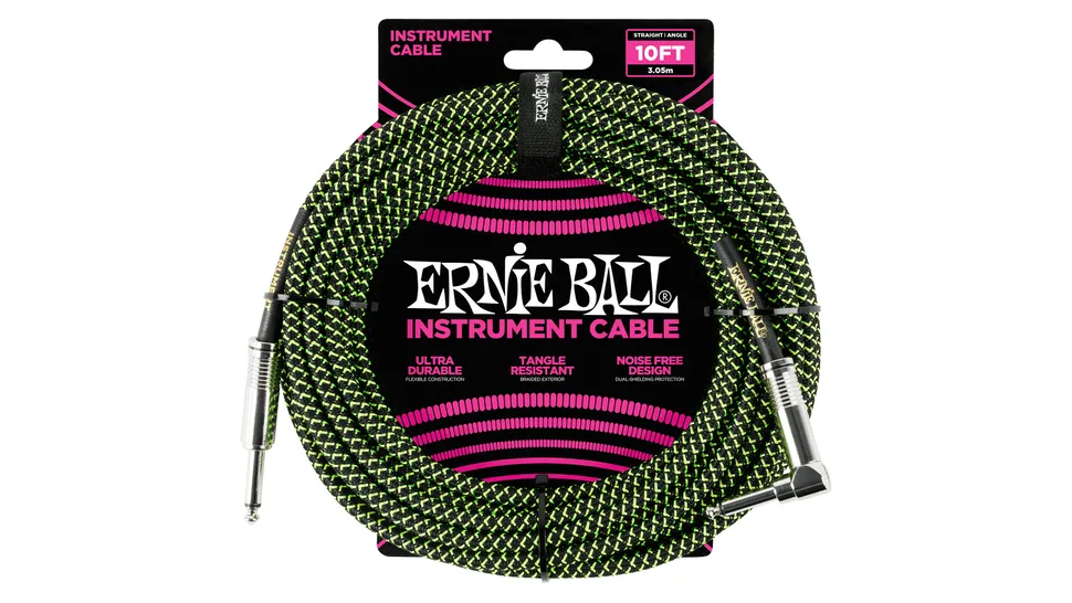 Гитарный кабель Ernie Ball Braided Guitar Cable