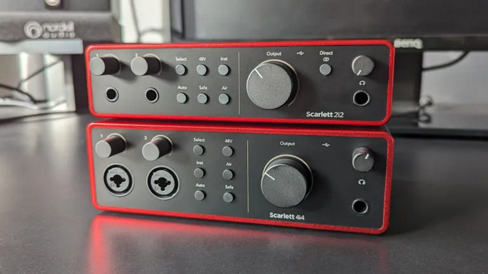 Аудиоинтерфейс Focusrite Scarlett 4th Gen