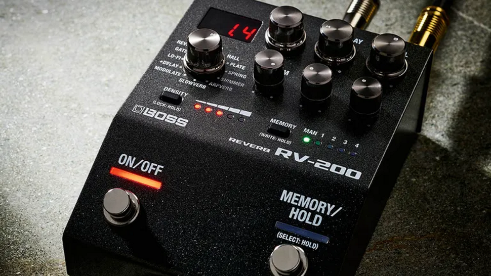 Педаль Boss RV-200 Reverb