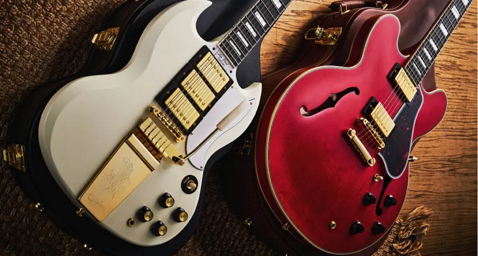 Электрогитара Gibson Custom 1963 Les Paul SG Custom and 1959 ES-355