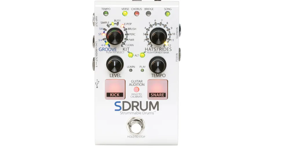Педаль DigiTech SDRUM Strummable Drums