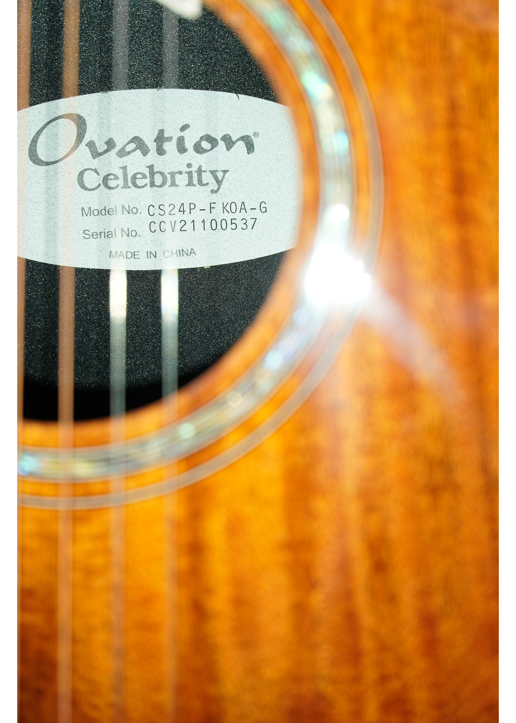 Ovation Celebrity Standard CS24P-FKOA