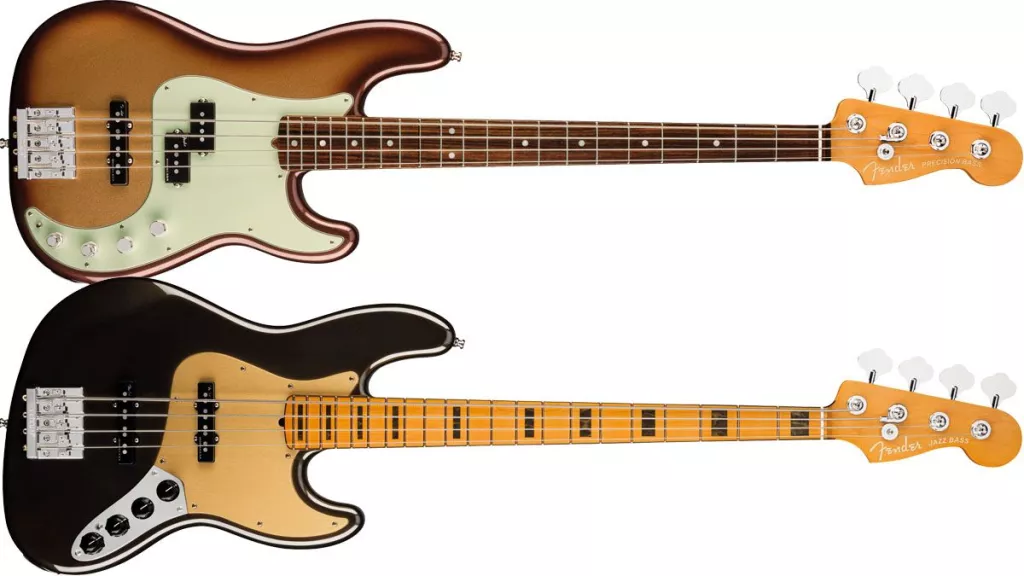 Fender American Ultra Jazz Bass & Precision Bass