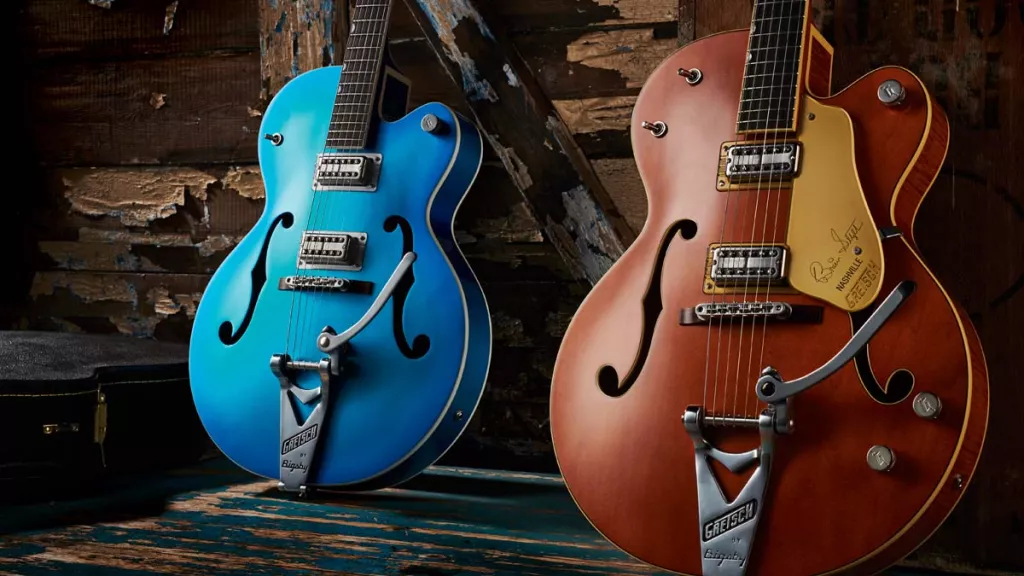 Gretsch G6120T-BSSMK Brian Setzer Nashville '59 'Smoke' & G6120T-HR Hot Rod