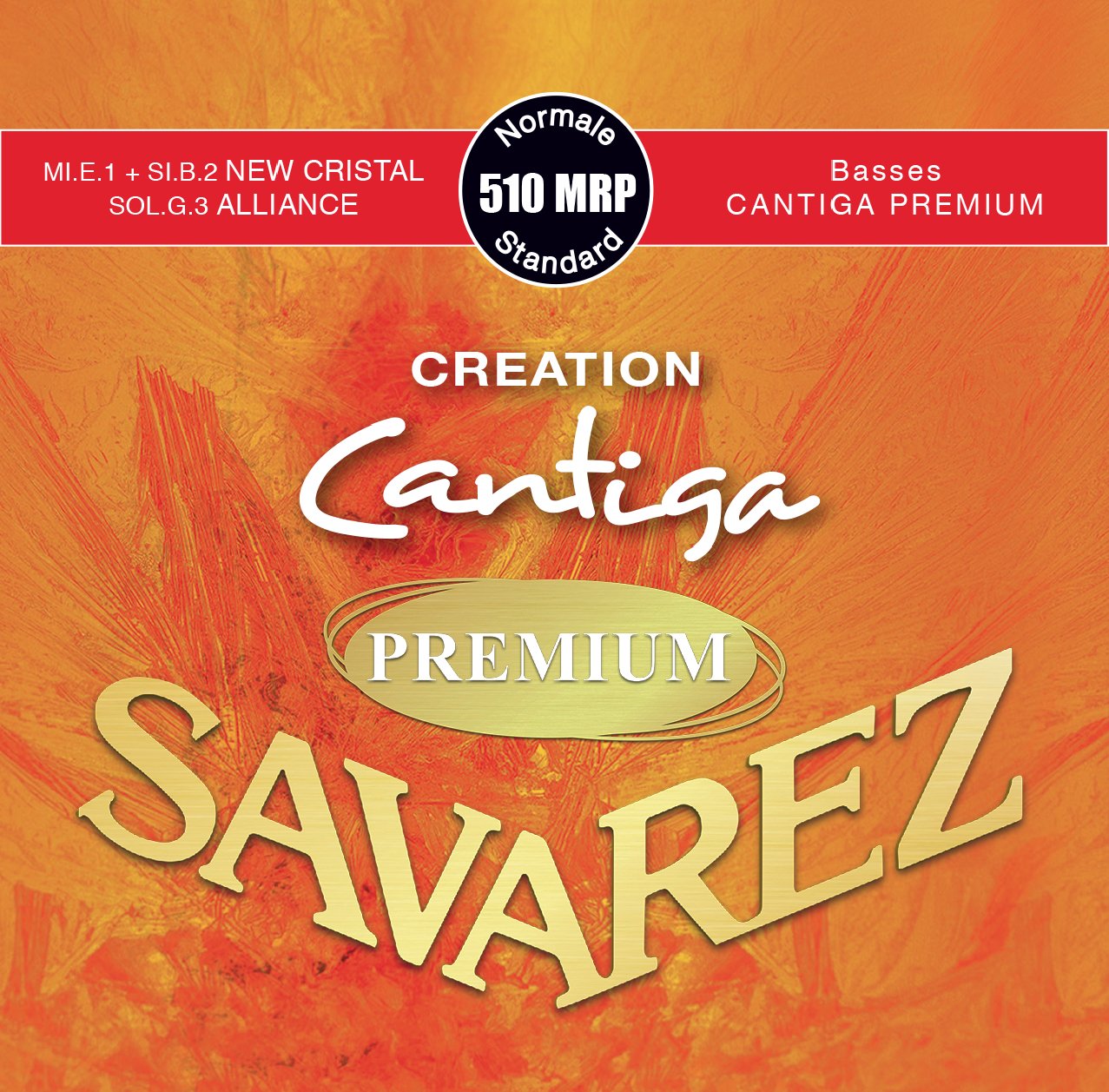 6セット Savarez 510MRJ CREATION CANTIGA Set Mixed Tension サバレス クラシック弦