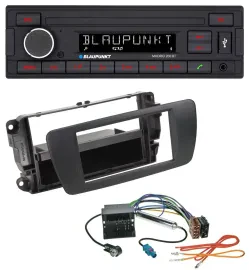 Blaupunkt USB AUX Bluetooth MP3 Autoradio für Seat Ibiza 6J ab 08 nitschwarz AN1