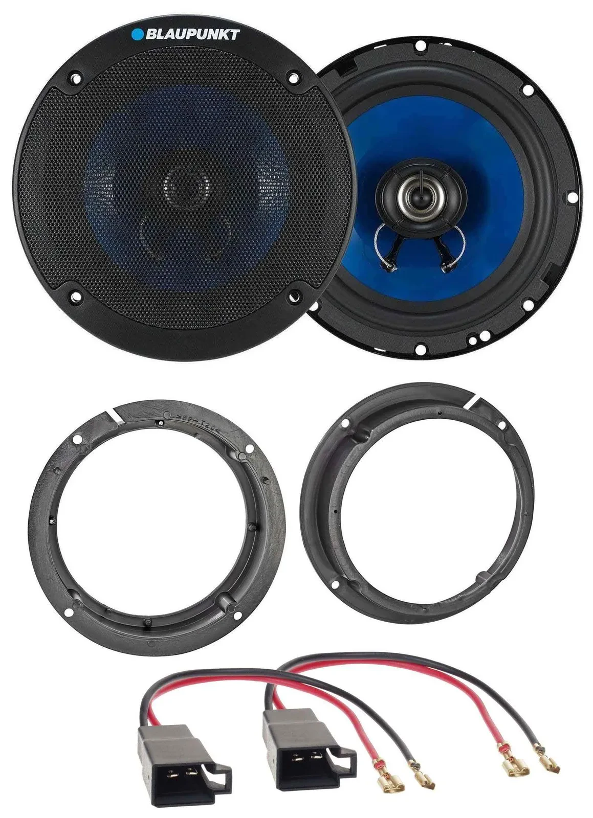 Blaupunkt 2-Wege 250Watt 16,5cm Lautsprecher für Kia Carnival Soul ab 14 Fronttü