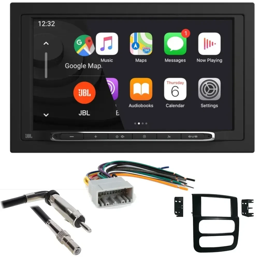 Автомагнитола для Dodge Ram 1500 (2002–2008) JBL 2-DIN, беспроводная