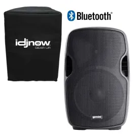 Gemini AS-1500BLU Active Bluetooth DJ Speaker w 15" Woofer USB/SD/Bluetooth MP3