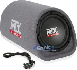 MTX Audio RT8PT Single 8" Road Thunder Subwoofer Loaded Enclosure