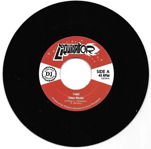 Виниловая пластинка Glen Ricks - Time / Woman [New 7" Vinyl]