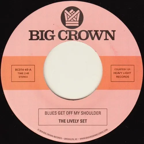 Виниловая пластинка Lively Set - Blues Get Off My Shoulder / I'm Begging You [New 7" Vinyl]