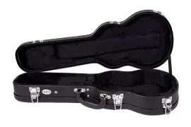 KALA Black Archtop Ukulele Hardcase Concert