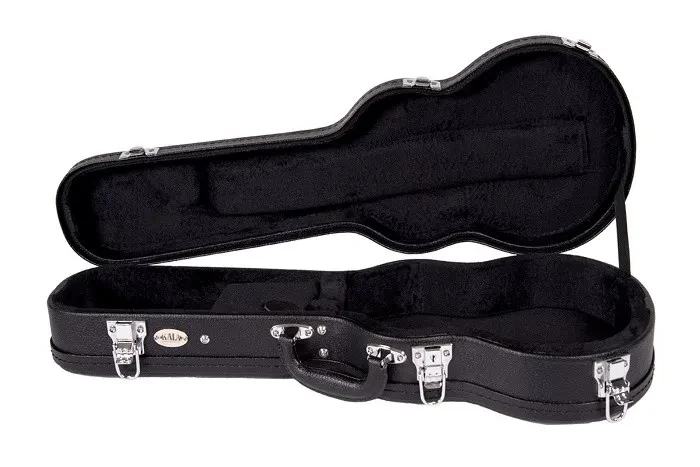 KALA Black Archtop Ukulele Hardcase Concert