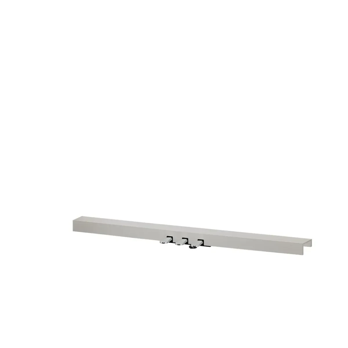 F351G Triple Pedal Board  Light Grey