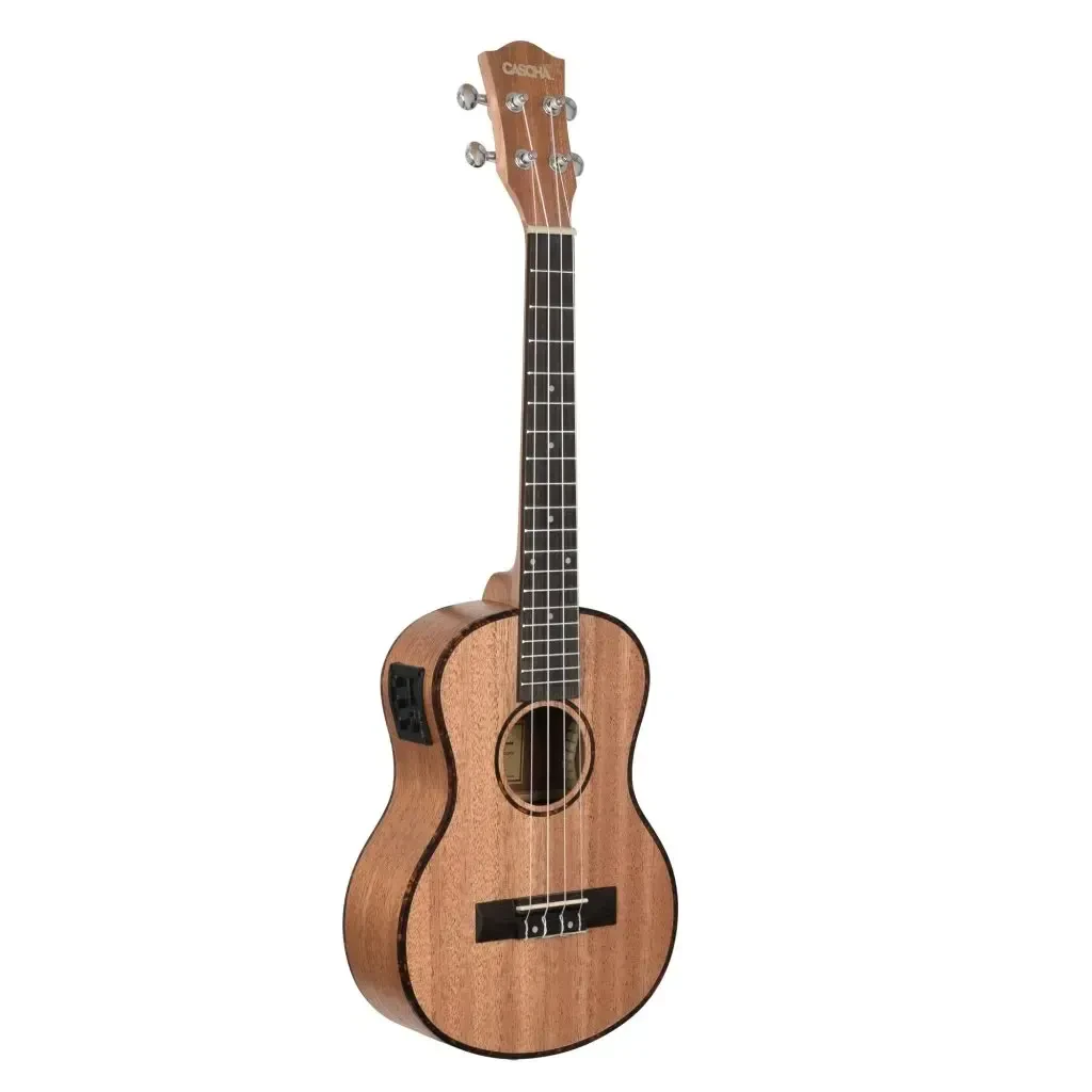 Укулеле тенор со звукоснимателем, Cascha HH-2048E Mahogany Series