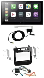Pioneer USB MP3 2DIN Bluetooth DAB Autoradio für VW Touareg (2010-2014)