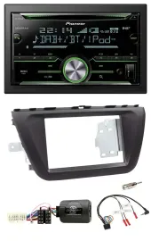 Pioneer Bluetooth Lenkrad DAB 2DIN USB CD Autoradio für Suzuki SX4 ab 2013