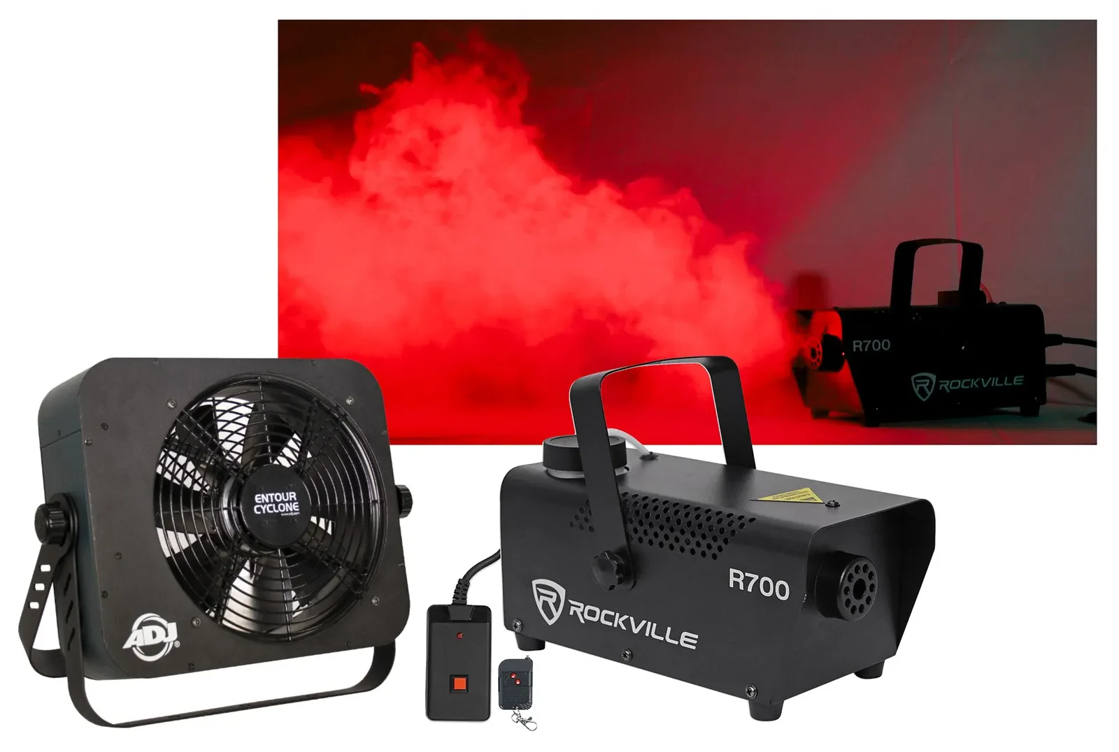 Комплект светового оборудования American DJ ENTOUR CYCLONE+R700