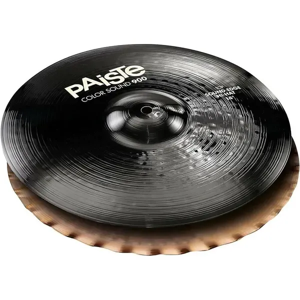 Тарелка барабанная Paiste 14" Color Sound 900 Black Sound Edge Hi-Hat (пара)