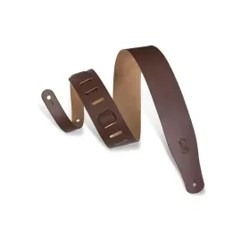Levy's Leather Guitar Strap - Brown