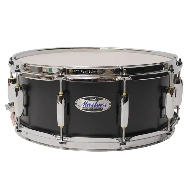 Малый барабан Pearl Masters Maple 14x5.5 Matte Caviar Black
