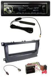 Pioneer MP3 USB CD DAB AUX Autoradio für Ford Focus C-Max Galaxy ab 2007 schwarz