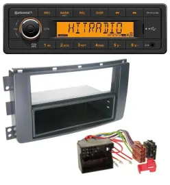 Continental 1DIN USB AUX MP3 Autoradio für Smart ForTwo 451 ForFour 454 Quadlock