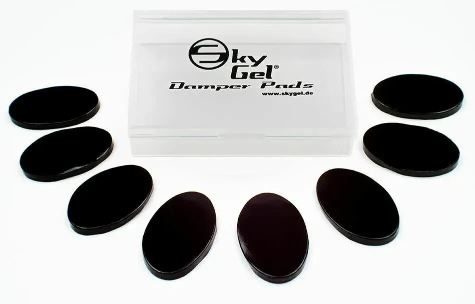 Демпфер для барабана SkyGel SGD8BK Onyx Black (8 штук)