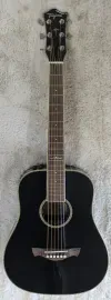 Б/У Электроакустическая гитара Tagima WS 42 EQ BK Baby, без выреза, чёрная