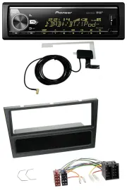 Pioneer Bluetooth DAB USB MP3 Autoradio für Opel Agila Combo Vivaro Corsa C Omeg