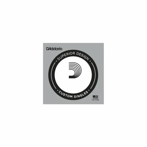 D'ADDARIO FT023 Semi-Flat Einzelsaite für Akustikgitarre .023