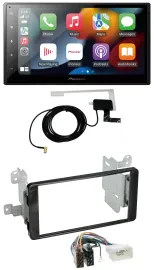 Автомагнитола Pioneer 2-DIN, MP3, USB, Bluetooth, DAB для Mitsubishi Outlander (с 2012)