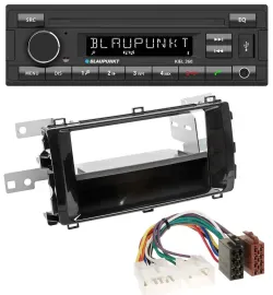 Автомагнитола для Toyota Auris Blaupunkt USB, DAB, Bluetooth, MP3, чёрная (с 2013 года)