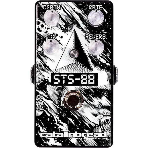 Педаль эффектов для электрогитары Catalinbread STS-88 Flange w Verb Effects Pedal