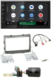 Kenwood DAB Bluetooth USB Lenkrad 2DIN Autoradio für SSangYong Rodius ab 2013