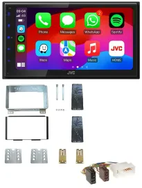 JVC Bluetooth USB MP3 2DIN DAB Autoradio für Kia Carnival II VQ 06-11
